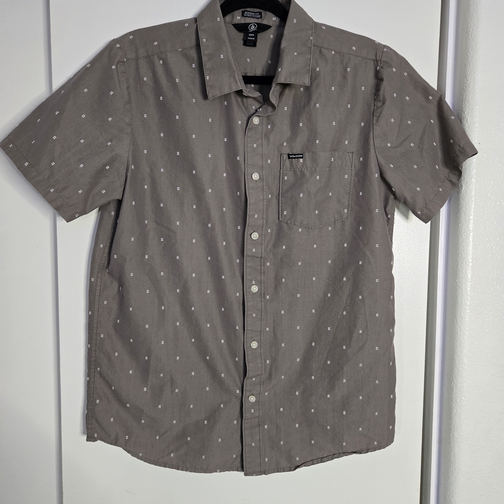 Men's Volcom Gray Shirt